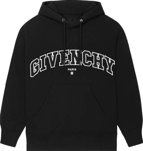 givenchy hoodie size guide|givenchy college bermuda hoodie.